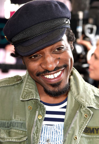 SANTA MONICA, CA - FEBRUARY 21: Andre 3000 attends the 2015 Film Independent Spirit Awards at Santa Monica Beach on February 21, 2015 in Santa Monica, California.